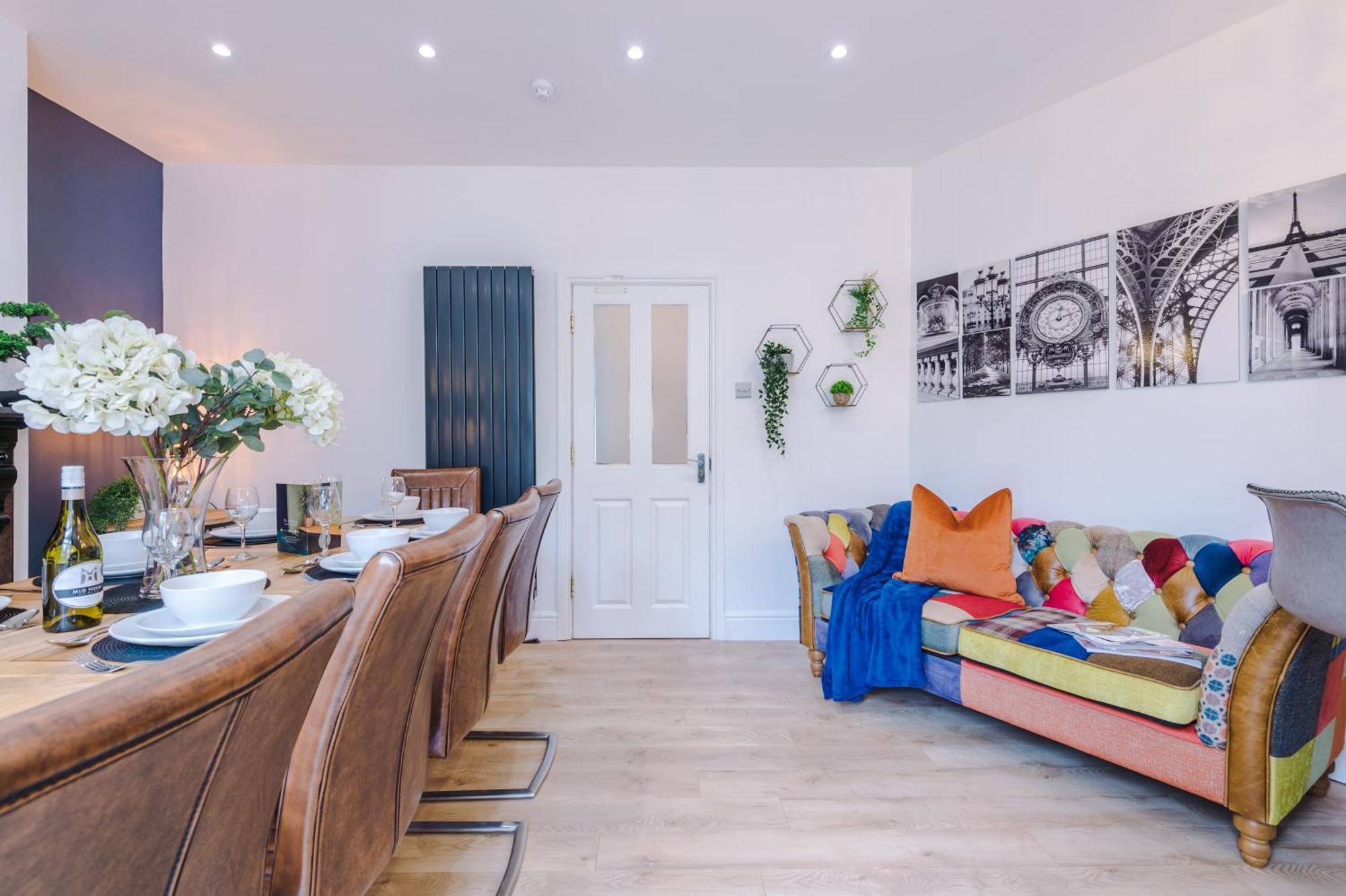 Incredible - Five Bedroom - 7 Actual Beds - 6 Bathroom House By Purestay - Central Bath With Parking Exterior foto