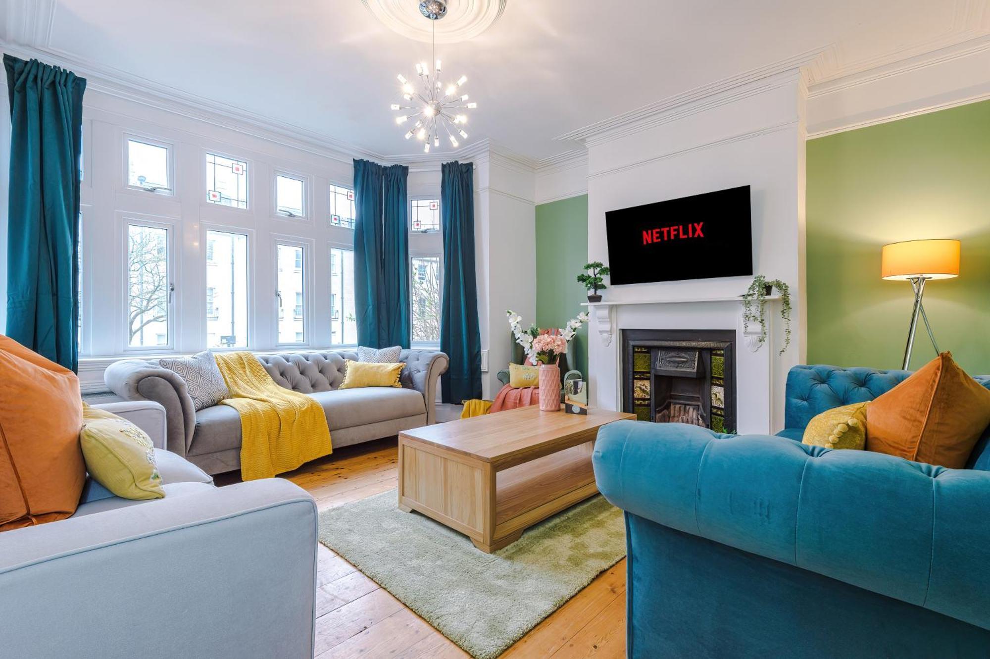 Incredible - Five Bedroom - 7 Actual Beds - 6 Bathroom House By Purestay - Central Bath With Parking Exterior foto