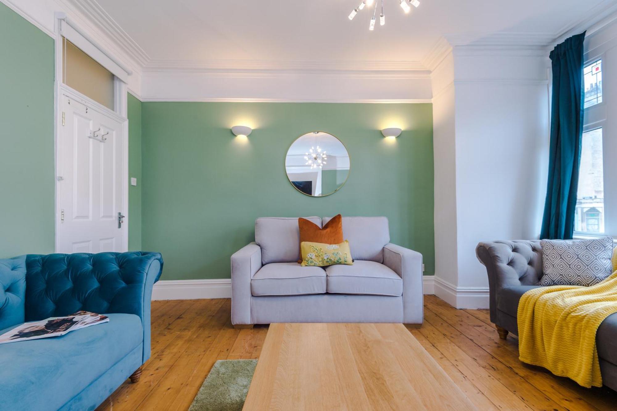 Incredible - Five Bedroom - 7 Actual Beds - 6 Bathroom House By Purestay - Central Bath With Parking Exterior foto